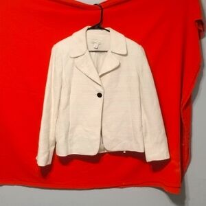 Cold water Creek White coat